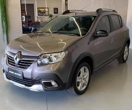 Renault Sandero 2022 Cinza — foto 1 de 3
