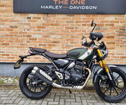 TRIUMPH SCRAMBLER 400X 2025 Verde — foto 1 de 3