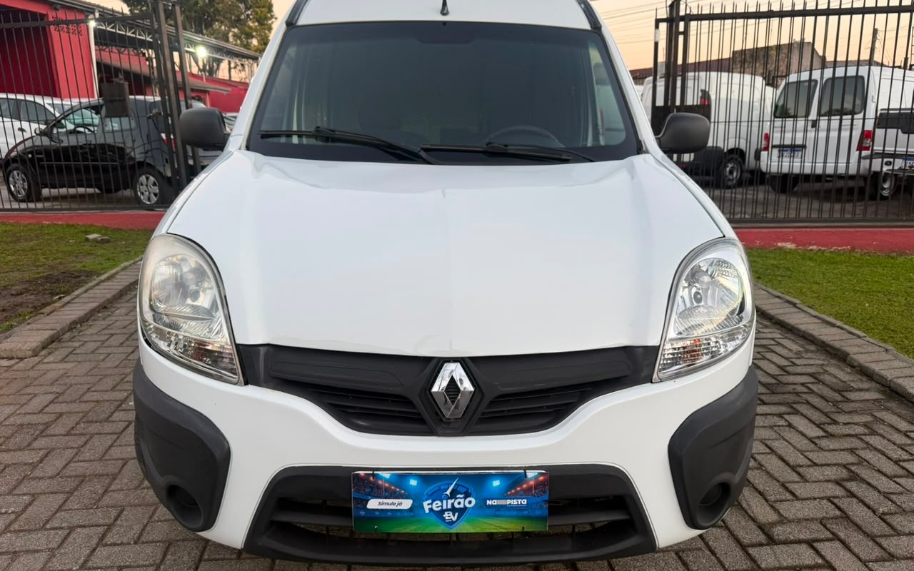 Renault Kangoo Express Hi-Flex 1.6 16V na cor Branco em Curitiba / PR - 3323373