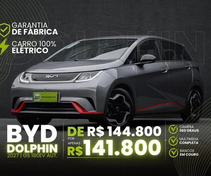 BYD Dolphin EV (Elétrico) 2027 Cinza — foto 1 de 3