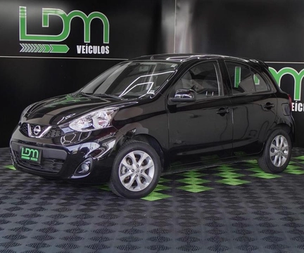 Nissan MARCH 2020 Preto — foto 1 de 3