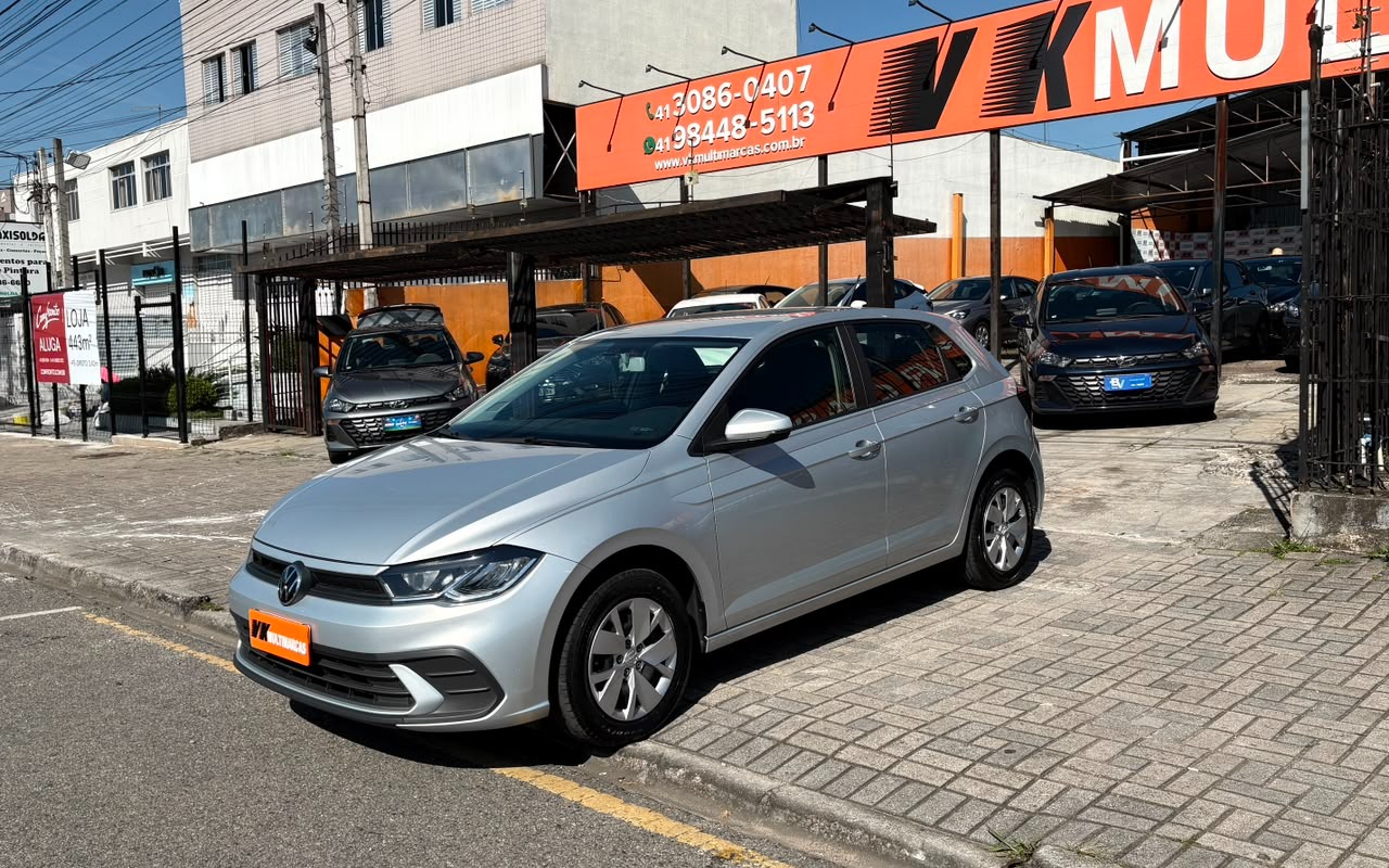 Volkswagen Polo 1.0 MPI Flex 12V 5p 2024 Prata — foto 1 de 3