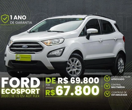 Ford EcoSport 2020 Branco — foto 1 de 3
