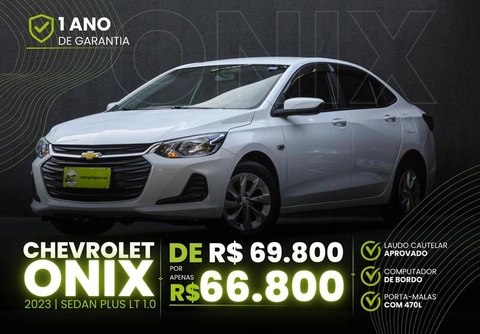 Chevrolet Onix 2023 Branco — foto 1 de 3