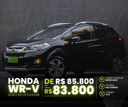 Honda WR-V 2020 Preto — foto 1 de 3