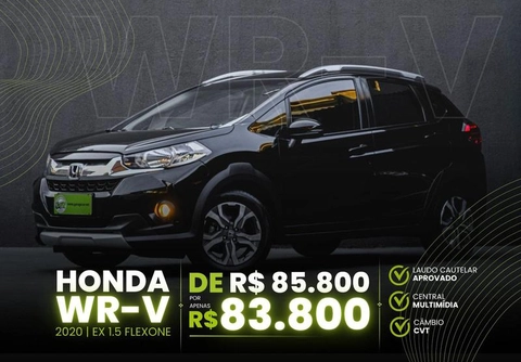 Honda WR-V 2020 Preto — foto 1 de 3