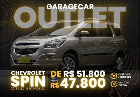 Chevrolet Spin 2013 Bege — foto 1 de 3