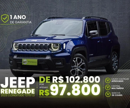 Jeep Renegade 2023 Azul — foto 1 de 3