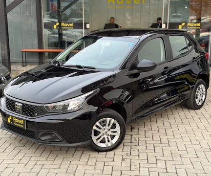 Fiat Argo 1.0 6V Flex 2023 Preto — foto 1 de 3