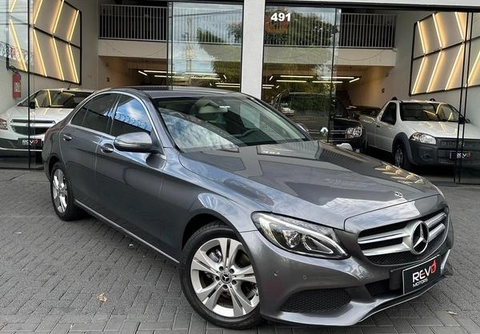Mercedes-Benz C-180 2018 Cinza — foto 1 de 3