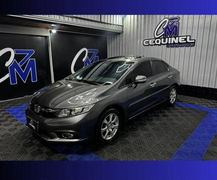 Honda Civic 2013 Cinza — foto 1 de 3