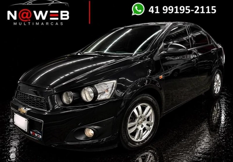 Chevrolet Sonic 2013 Preto — foto 1 de 3