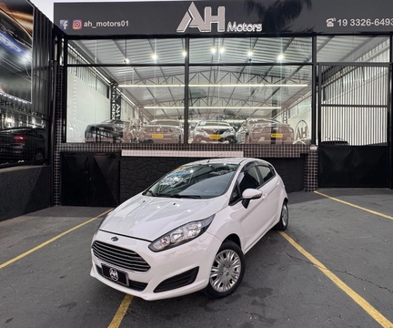 Ford Fiesta SE 1.6 16V Flex 5p 2017 Branco — foto 1 de 3