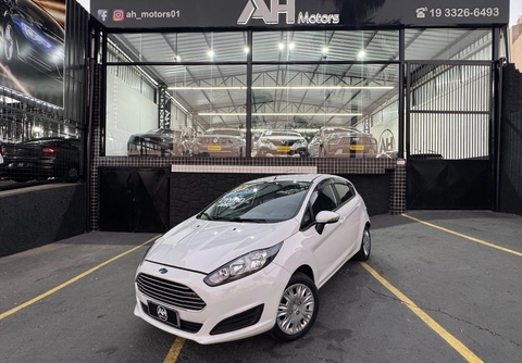 Ford Fiesta SE 1.6 16V Flex 5p 2017 Branco — foto 1 de 3