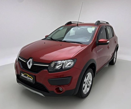 Renault Sandero 2018 Vermelho — foto 1 de 3