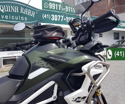 Triumph TIGER 1200 RALLY PRO 2023 Verde — foto 1 de 3