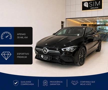 Mercedes-Benz CLA-35 AMG 4MATIC 2.0 TB Aut. 2020 Preto — foto 1 de 3