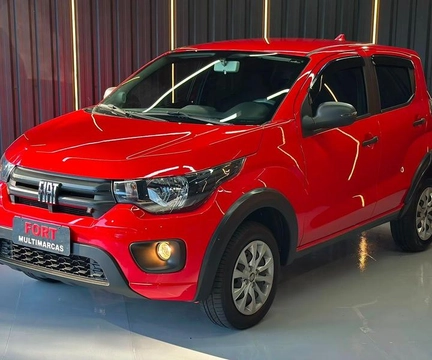 Fiat Mobi 2025 Vermelho — foto 1 de 3