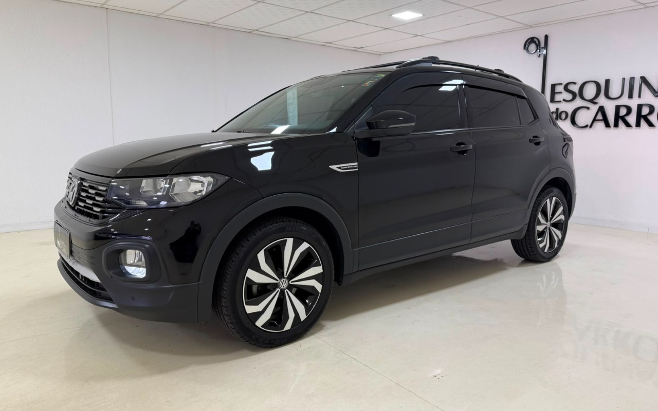 Volkswagen T-Cross 2021 Preto — foto 1 de 3