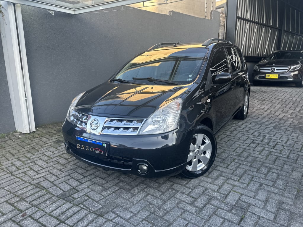 Nissan LIVINA SL 1.8 16V Flex Fuel Aut. na cor Preto em Curitiba / PR - 33473