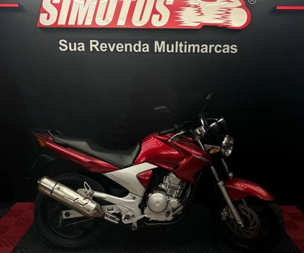 YAMAHA YS 250 FAZER/ FAZER L. EDITION /BLUEFLEX 2008 Vermelho — foto 1 de 3