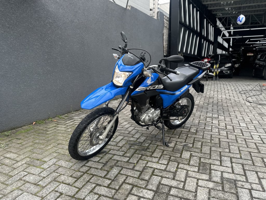 Honda NXR 160 BROS FLEX  na cor Azul em Curitiba / PR - 33495
