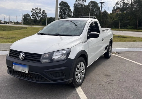 Volkswagen Saveiro 2021 Branco — foto 1 de 3