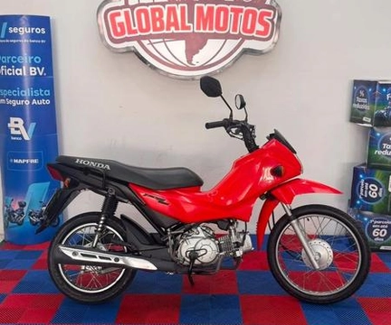 Honda POP 100 97cc 2018 Vermelho — foto 1 de 3