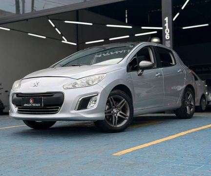 Peugeot 308 2014 Prata — foto 1 de 3