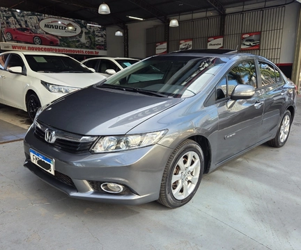 Honda Civic 2014 Cinza — foto 1 de 3