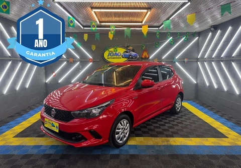 Fiat Argo DRIVE 1.0 6V Flex 2020 Vermelho — foto 1 de 3