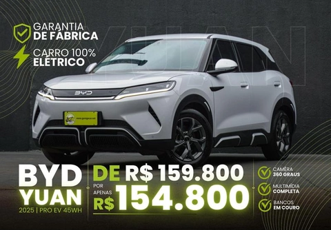 Byd Yuan Pro (Elétrico) 2025 Branco — foto 1 de 3
