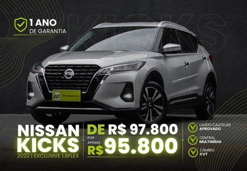 Nissan KICKS 2022 Prata — foto 1 de 3