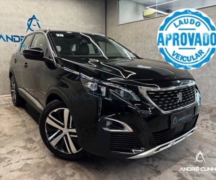 Peugeot 3008 2020 Preto — foto 1 de 3
