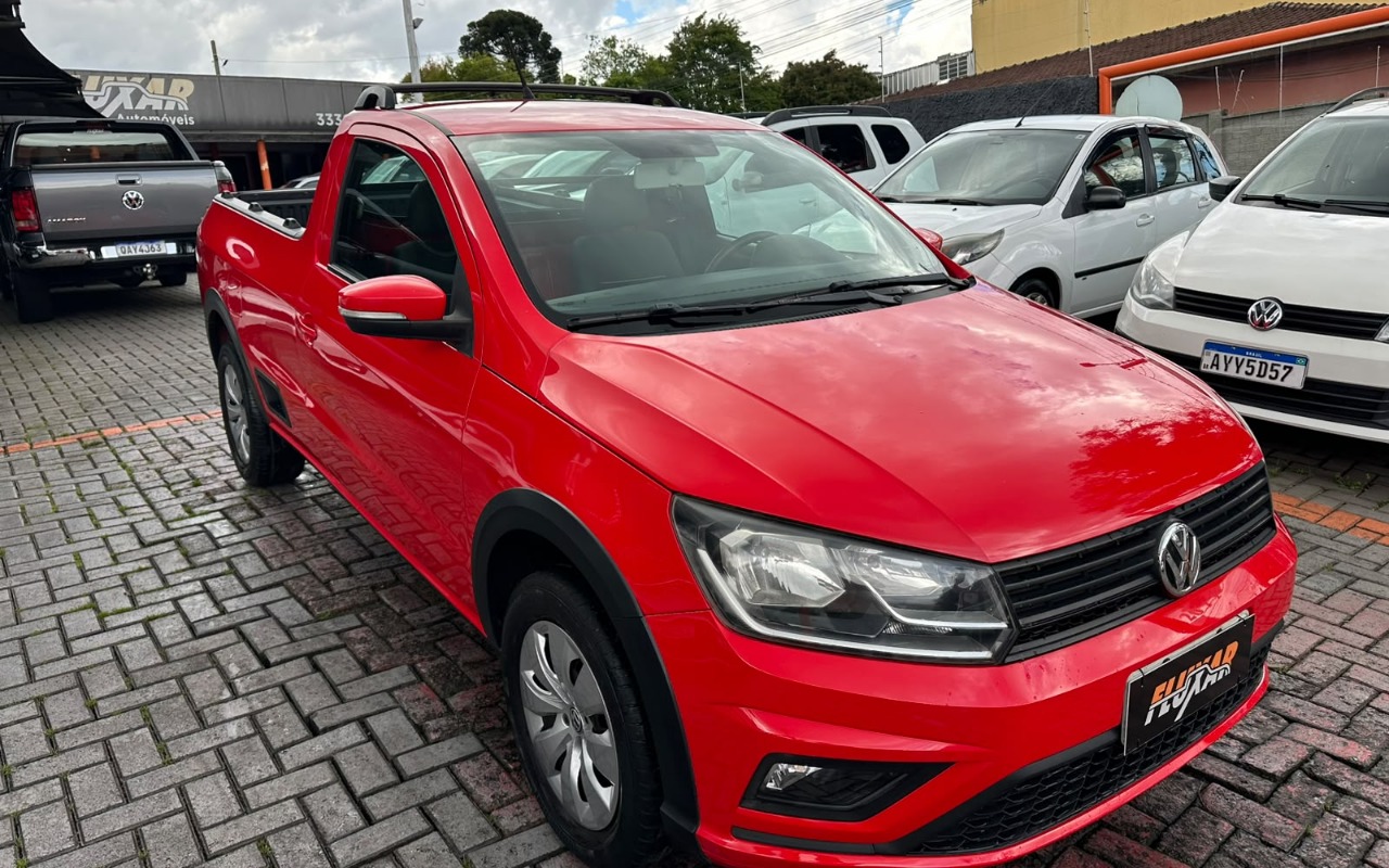 Volkswagen Saveiro 2017 Vermelho — foto 1 de 3