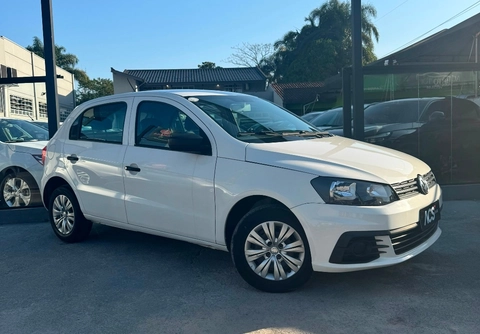 Volkswagen Gol 1.6 MSI Flex 8V 5p 2018 Branco — foto 1 de 3