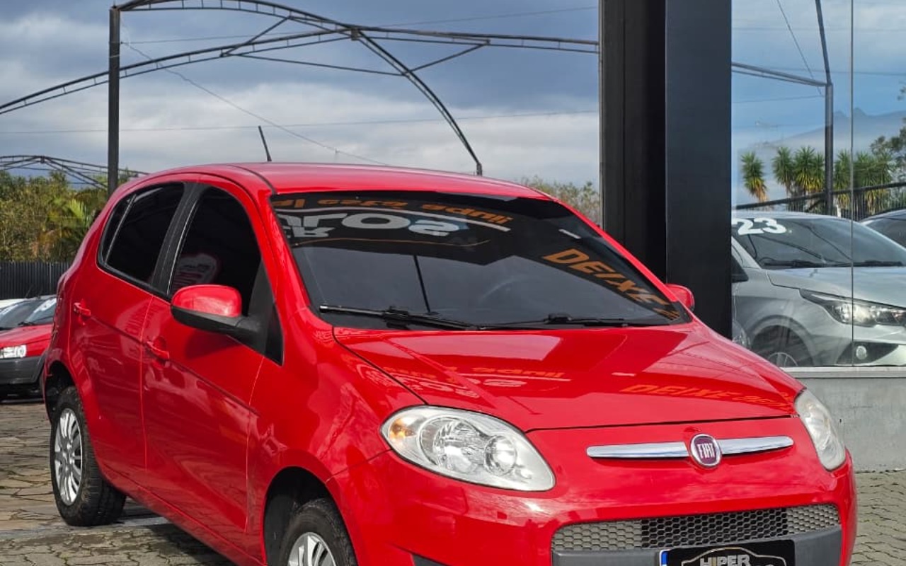 Fiat Palio ATTRA./ITÁLIA 1.4 EVO F.Flex 8V 5p na cor Vermelho no Canoas / RS - 3372964