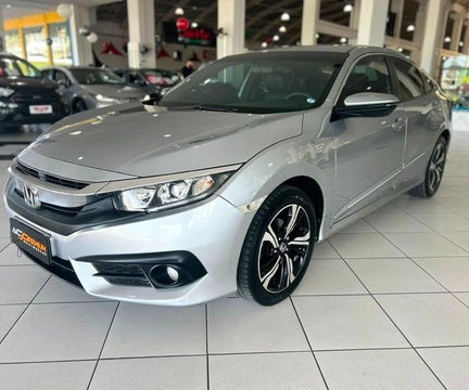 Honda Civic 2017 Prata — foto 1 de 3
