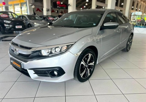 Honda Civic 2017 Prata — foto 1 de 3