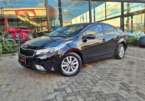 Kia Cerato 1.6 16V Flex Aut. 2018 Preto — foto 1 de 3