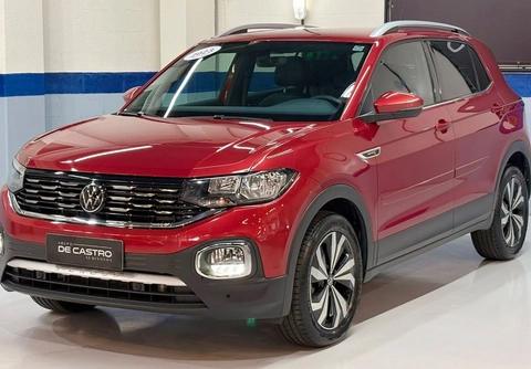Volkswagen T-Cross 2023 Vermelho — foto 1 de 3