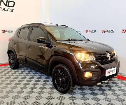 Renault Kwid 2022 Preto — foto 1 de 3