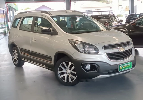 Chevrolet Spin 2017 Prata — foto 1 de 3