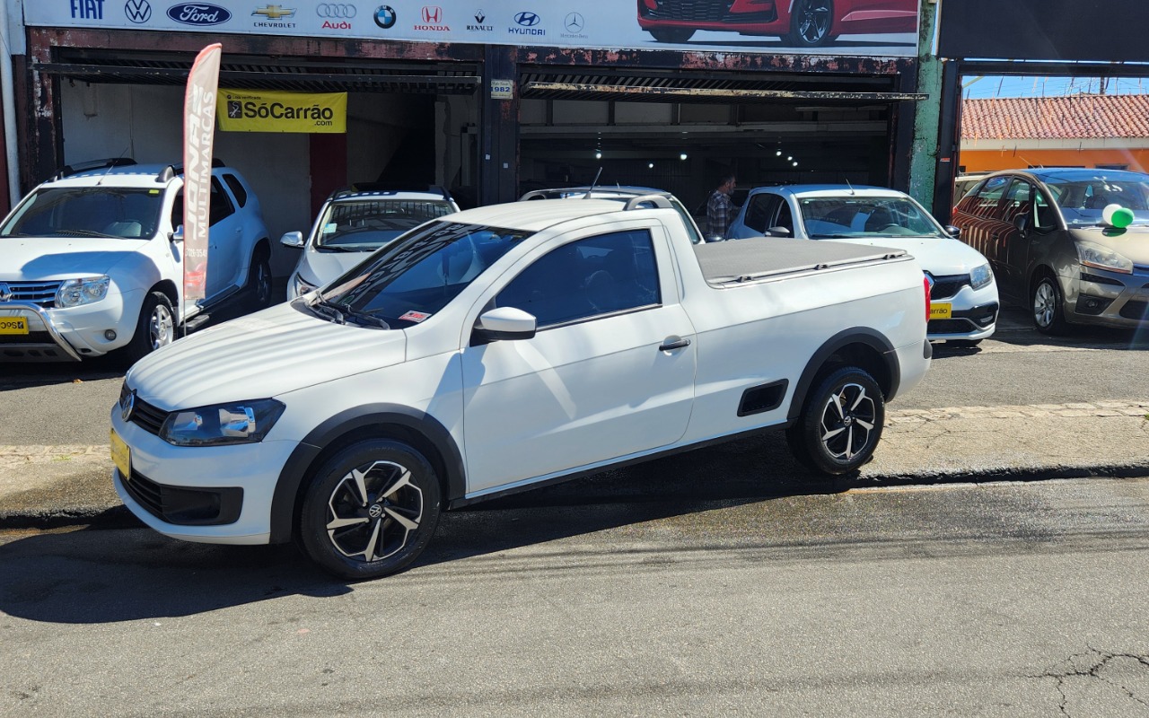 Volkswagen Saveiro Startline 1.6 T.Flex 8V na cor Branco em Curitiba / PR - 3389189