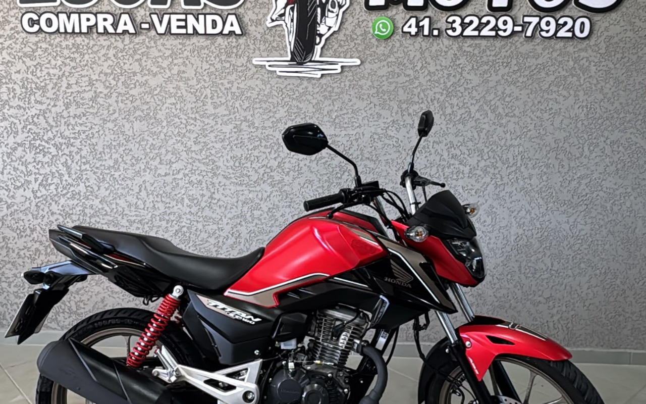 Honda CG 160 TITAN 50 Anos 2026 Vermelho — foto 1 de 3