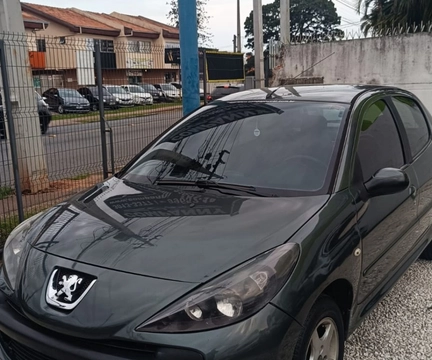 Peugeot 207 XR 1.4 Flex 8V 5p 2010 Verde — foto 1 de 3