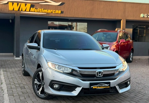 Honda Civic 2018 Cinza — foto 1 de 3