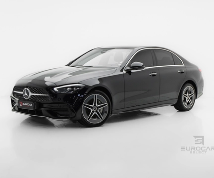 Mercedes-Benz C-200 2022 Preto — foto 1 de 3
