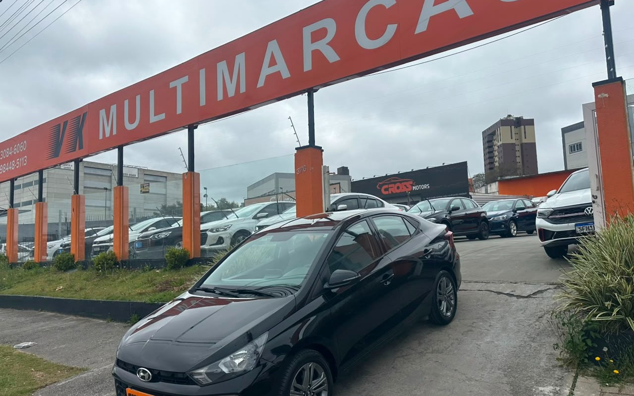 Hyundai HB20S Comfort Plus 1.0 TB Flex 12V Aut na cor Preto em São José dos Pinhais / PR - 3413436