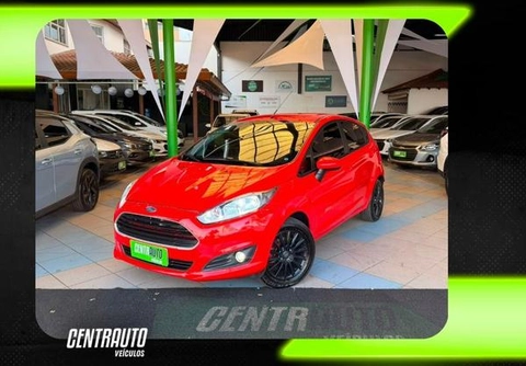 Ford Fiesta 1.5 16V Flex Mec. 5p 2015 Vermelho — foto 1 de 3